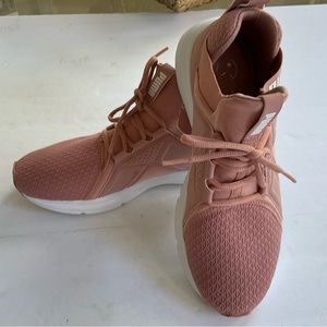 Puma women’s running shoes, size 9.